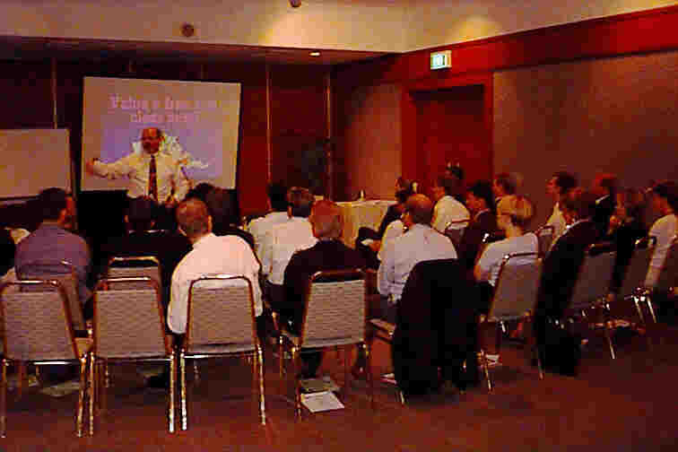 Seminar at the Carlton Crest Hotel