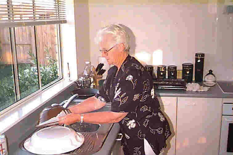 Chef Shirley at work