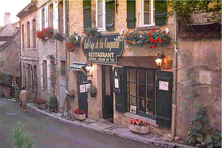 Auberge de la Coquille, Vezelay