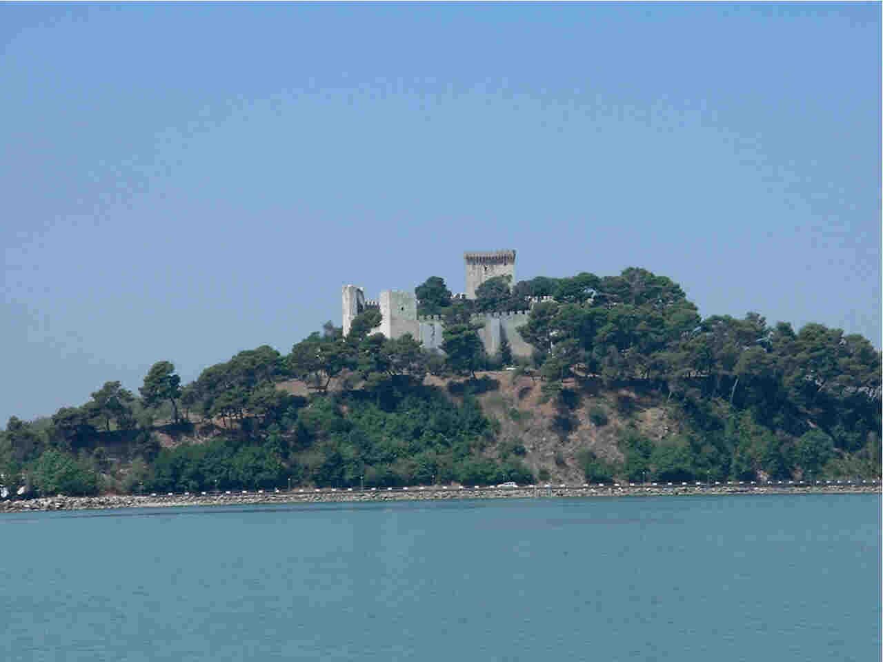 The castle of Castiglione del Lago