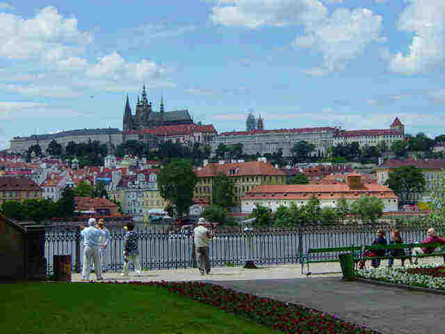 Prague Castle from the river
