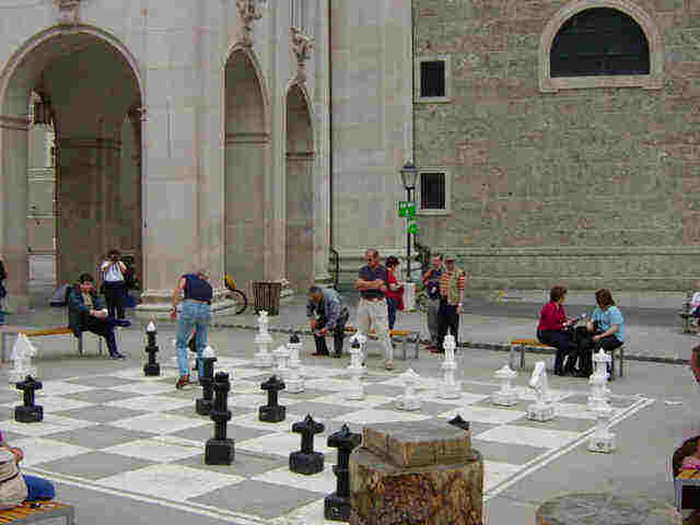 Chess match, Salzburg